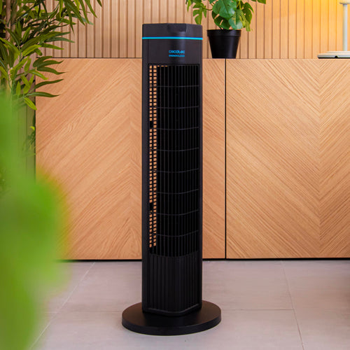 3 Cecotec Turmventilatoren leise 3 Geschwindigkeiten 90º (Set)