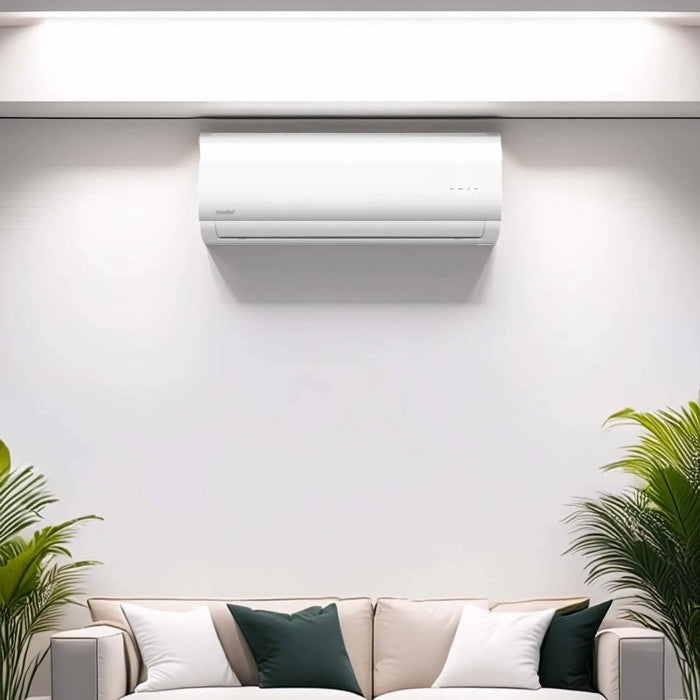 Fest installiertes Klimagerät Comfee Dualsplit WiFi 9000+12000 BTU Klasse A++/A+